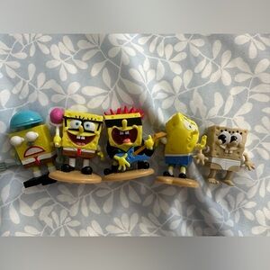 Spongebob SquarePants Playset Figure Set Stephen Hillenburg Branded Viacom Toys
